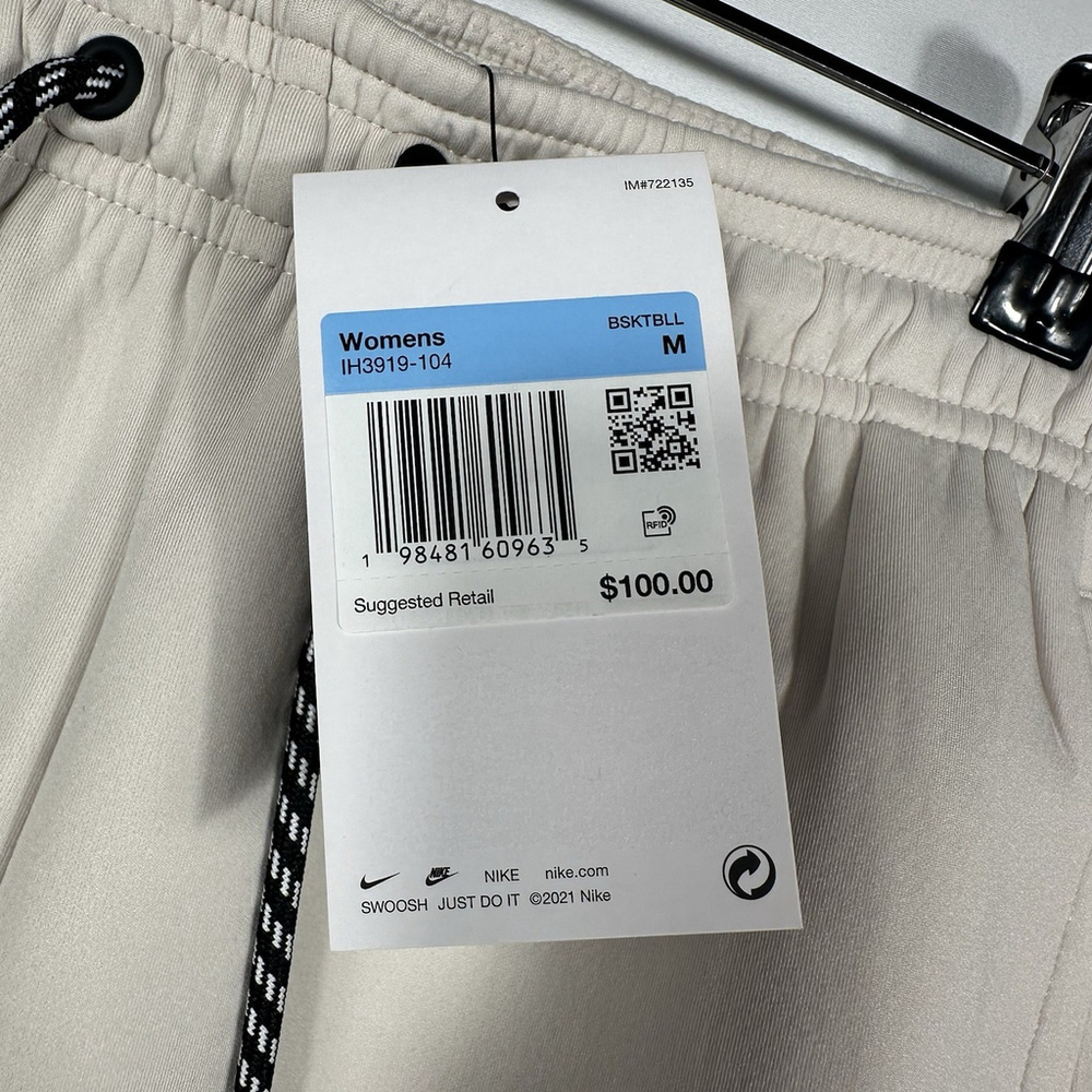 Sabrina Dri-FIT Loose Womens Sweatpants Cream Size Medium - Picture 8 of 12